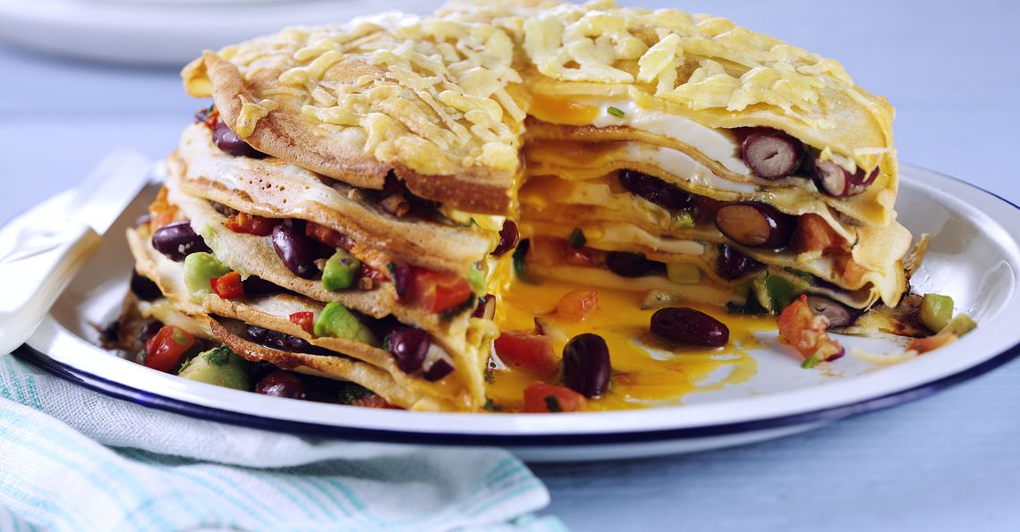 Mexican Pancake Stack